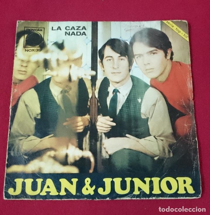 Discos de vinilo: Juan y Junior - La caza - Foto 1