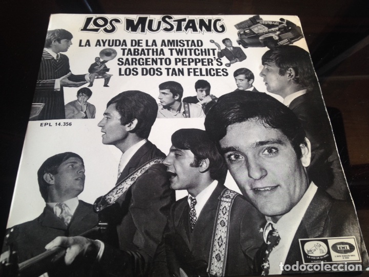 Discos de vinilo: Ep vinilo los mustang - Foto 1