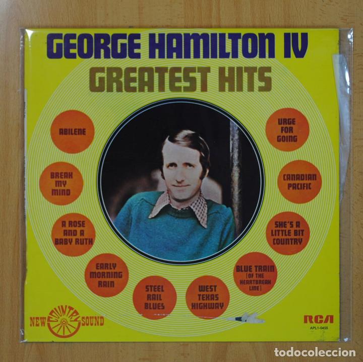 Discos de vinilo: GEORGE HAMILTON IV - GREATEST HITS - LP - Foto 1
