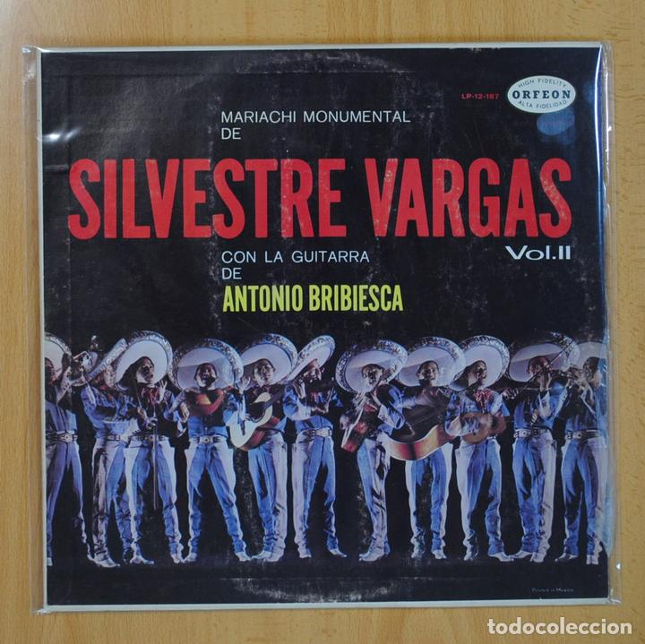 Vinyl records: SILVESTRE VARGAS - SILVESTRE VARGAS CON LA GUITARRA DE ANTOONIO BRIBIESCA VOL. II - LP