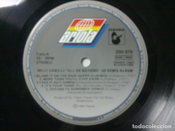 Discos de vinilo: MILLI VANILLI - Foto 4