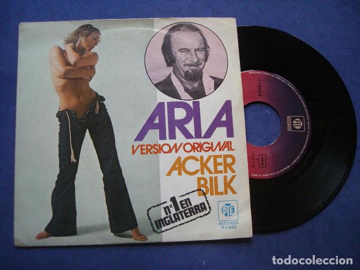 Discos de vinilo: ACKER BILK  ARIA  SINGLE SPAIN  1976 PDELUXE - Foto 1