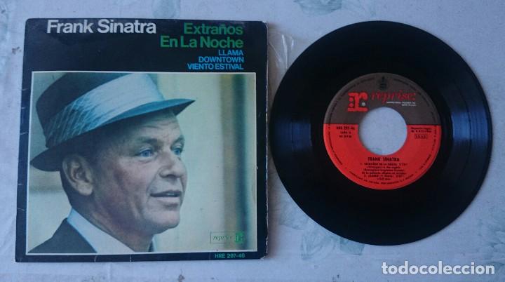 Discos de vinilo: FRANK SINATRA: EXTRA&Ntilde;OS EN LA NOCHE + 3 (HISPAVOX REPRISE 1966) - Foto 1