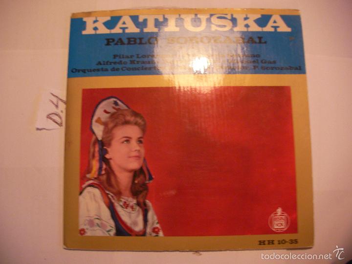 Discos de vinilo: ANTIGUO DISCO DE VINILO LP - KATIUSKA - Foto 1
