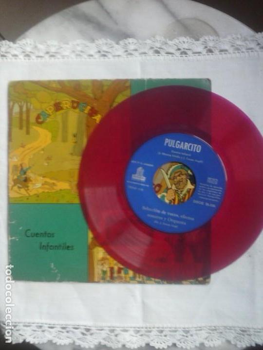 Discos de vinilo: CAPERUCITA - PULGARCITO . - Foto 1