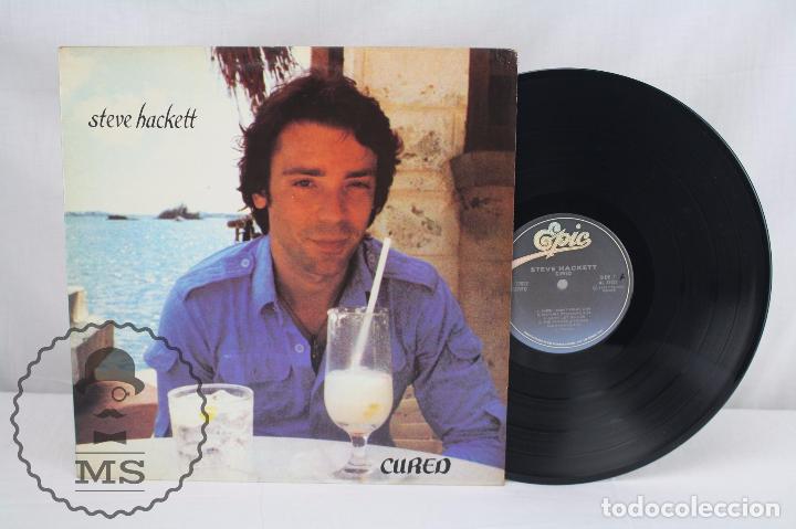 Discos de vinilo: Disco LP Vinilo - Steve Hackett. Cured - Charisma, 1981 - Foto 1