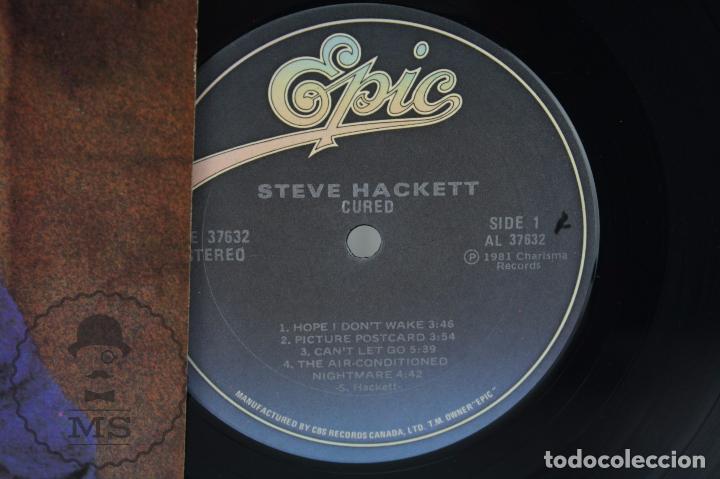 Discos de vinilo: Disco LP Vinilo - Steve Hackett. Cured - Charisma, 1981 - Foto 3