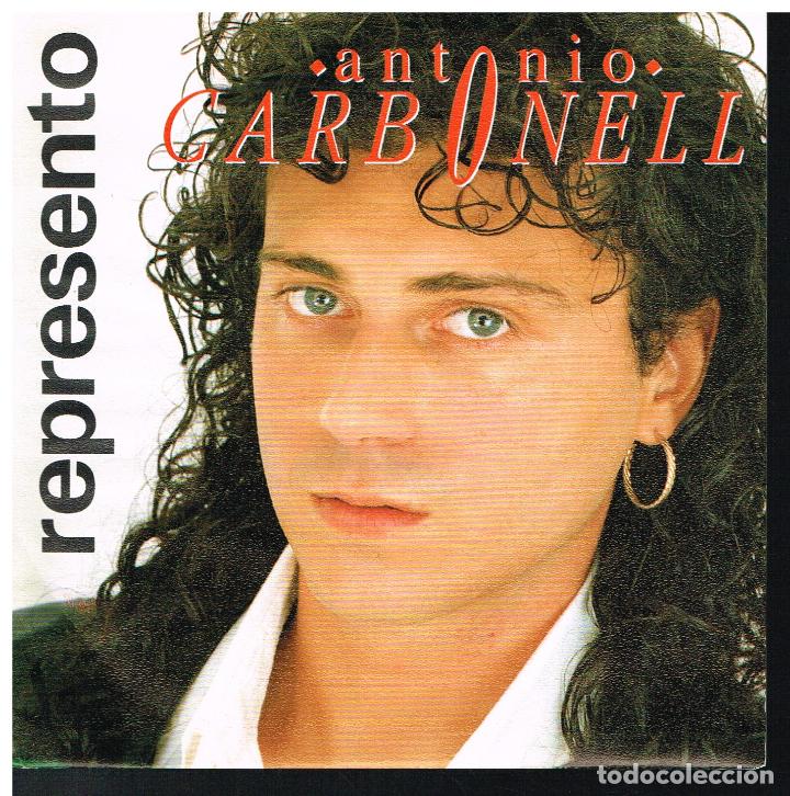 Discos de vinilo: ANTONIO CARBONELL - REPRESENTO - SINGLE 1992 - PROMO - Foto 1