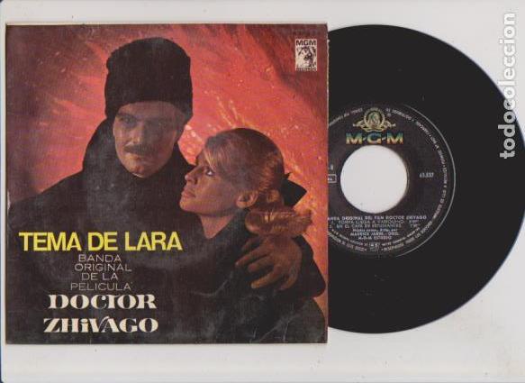 Discos de vinilo: TEMA DE LARA - BANDA PELICULA DOCTOR ZHIVAGO - M G M 63.537