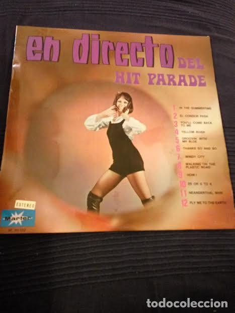 Discos de vinilo: EN DIRECTO DEL HIT PARADE - Foto 1