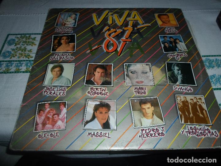 Discos de vinilo: VIVA 87 DOBLE LP PORTADA ABIERTA - Foto 1