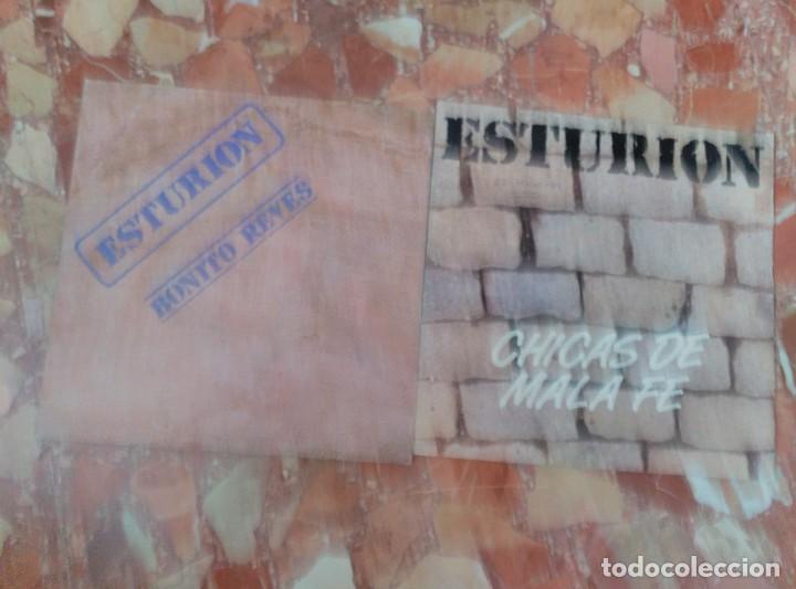 Discos de vinilo: ESTURION 2 SINGLES - Foto 1