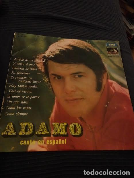 Discos de vinilo: ADAMO CANTA EN ESPA&Ntilde;OL - Foto 1