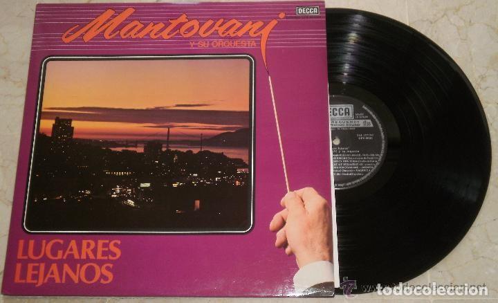 Discos de vinilo: LP MANTOVANI - LUGARES LEJANOS - Foto 1