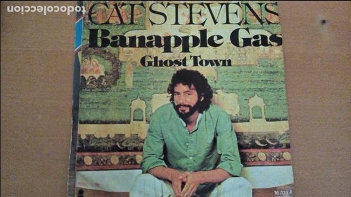 Discos de vinilo: CAT STEVENS BANAPPLE GAS SINGLE SPAIN - Foto 1