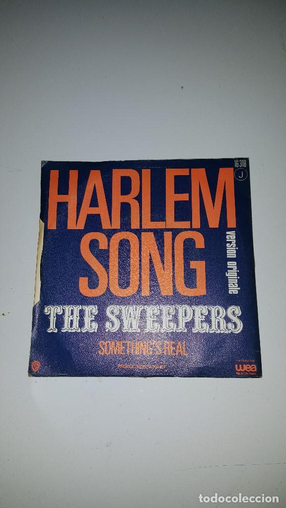 Discos de vinilo: THE SWEEPERS  - HARLEM SONG - Foto 2