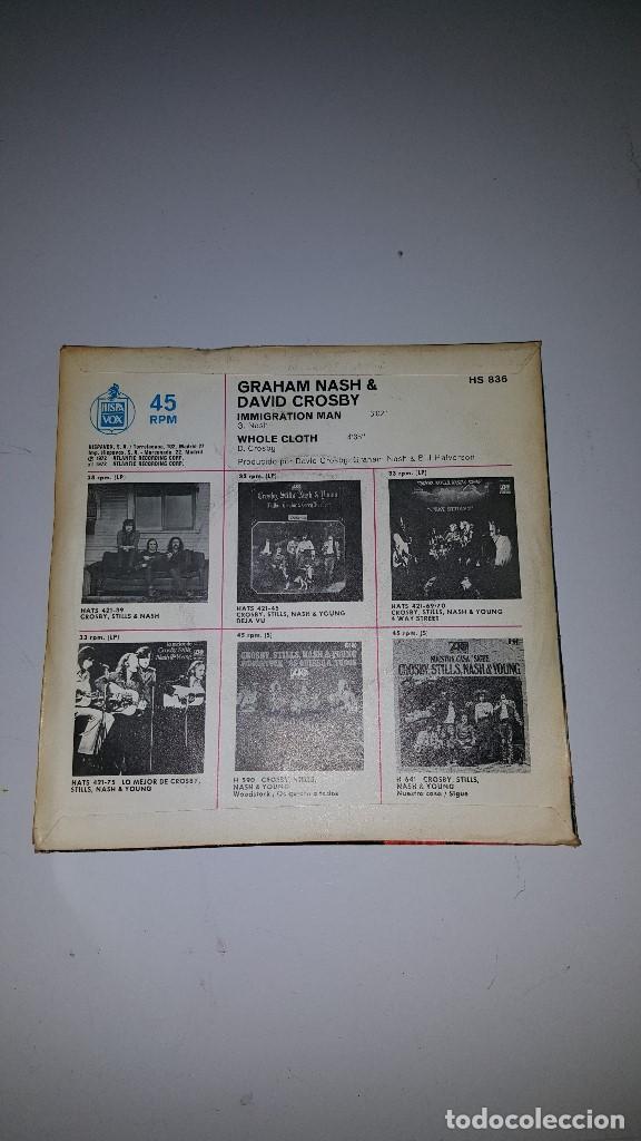Discos de vinilo: GRAHAM NASH & DAVID CROSBY - Foto 2