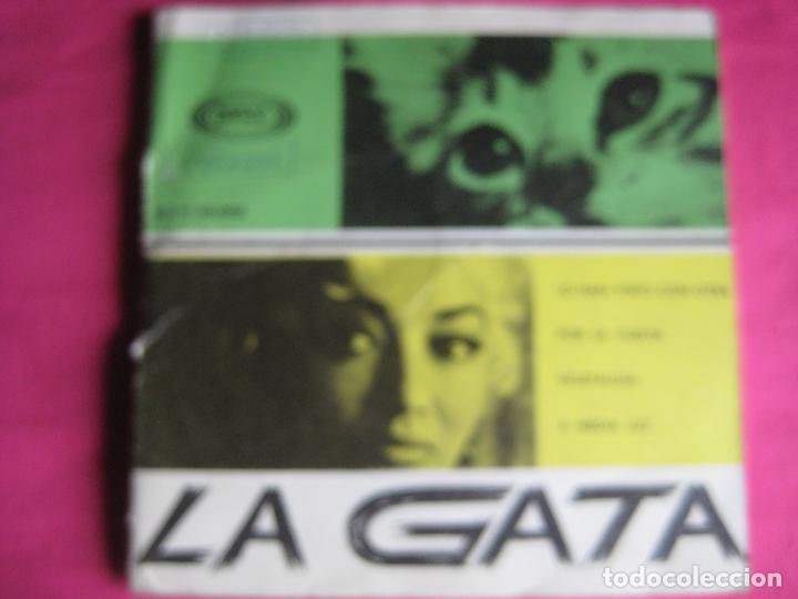 Disques de vinyle: LA GATA EP SONOPLAY 1966 lo han visto con otra + 3 FIRMADO Y DEDICADO POR ELLA EN INTERIOR - TANGOS