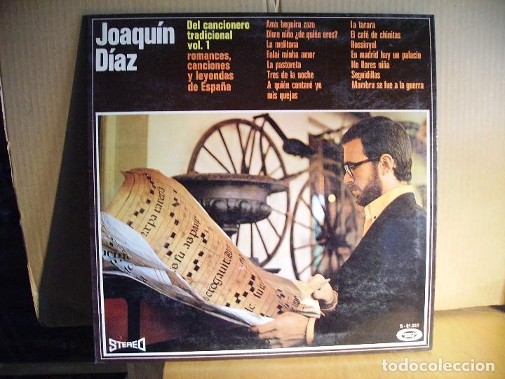 Discos de vinilo: JOAQUIN DIAZ ---- DEL CANCIONERO TRADICIONAL VOL.1 - Foto 1