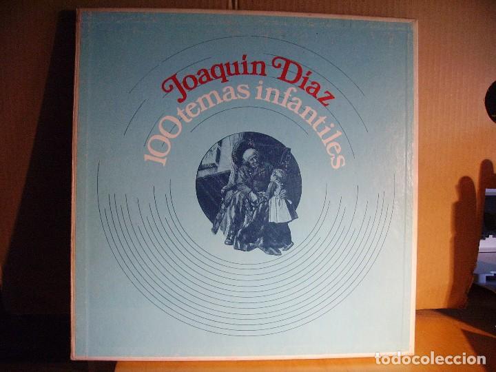 Discos de vinilo: JOAQUIN DIAZ ---- 100 TEMAS INFANTILES BOX - Foto 1