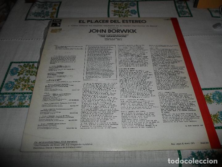 Discos de vinilo: EL PLACER DEL ESTEREO - Foto 3