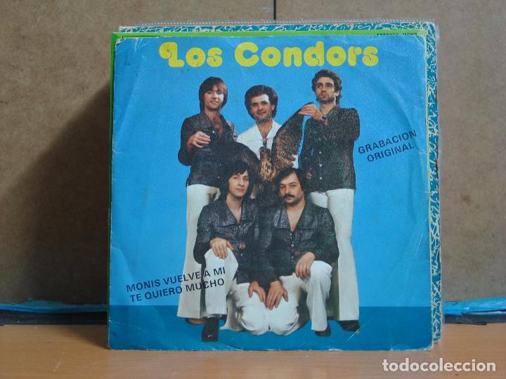Disques de vinyle: Los Condors - Monis Vuelve a Mi / Te Quiero Mucho - ML 1321 - 1978 - Edicion Belga