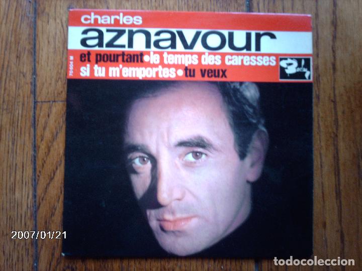 Discos de vinilo: charles aznavour  -  et pourtant... +  3 - Foto 1
