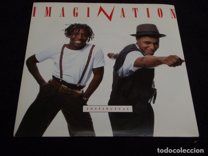 Discos de vinilo: IMAGINATION  ( INSTINCTUAL - TOUCH )   1987 - ENGLAND   SINGLE45   RCA - Foto 1