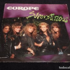 Discos de vinilo: EUROPE ( SUPERSTITIONS - LIGHTS & SHADOWS ) 1988-HOLANDA SINGLE45 EPIC