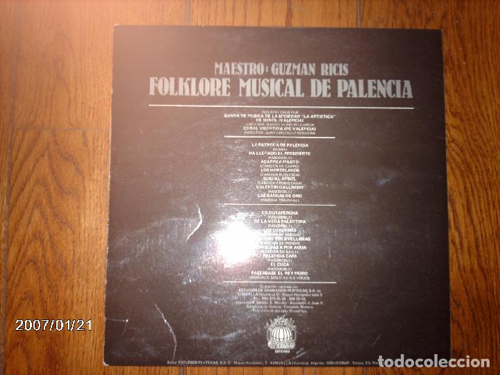 Discos de vinilo: folklore musical de palencia -  maestro guzman - Foto 2