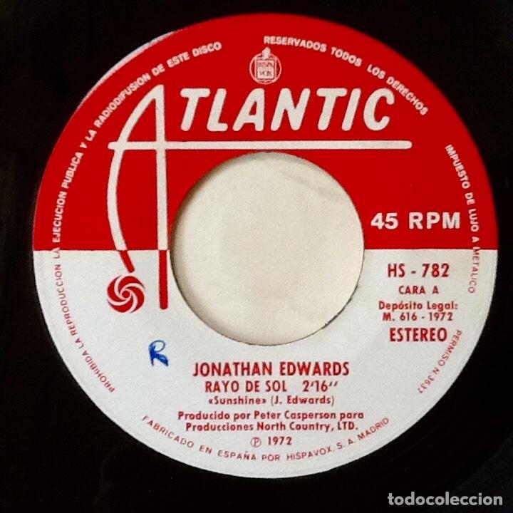Discos de vinilo: JONATHAN EDWARDS : SUNSHINE [A&M - ESP 1972] 7 - Foto 3