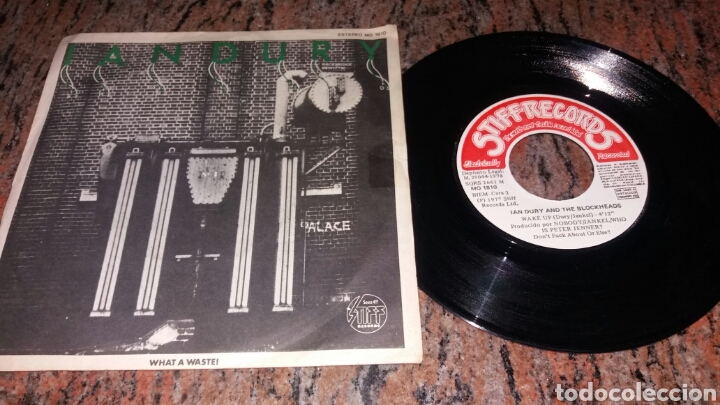 Discos de vinilo: IAN DURY&rdquo; WHAT A TASTE&rdquo; 7&rdquo; 1978. - Foto 1
