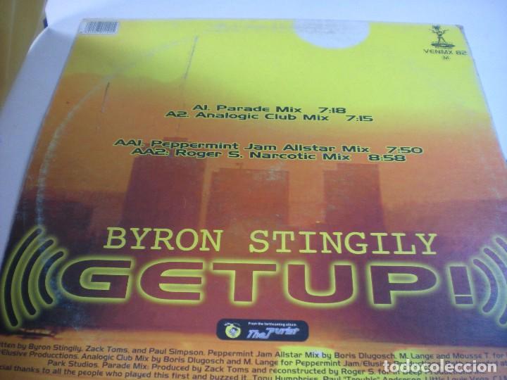 Discos de vinilo: BYRON STINGILY. GET UP - Foto 2