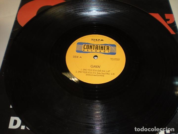 Discos de vinilo: GAYA. SING YOUR SOUL - Foto 3