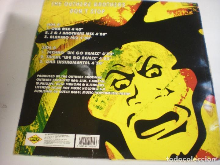 Discos de vinilo: THE OUTHERE BROTHERS. DON&acute;T STOP - Foto 2