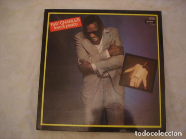 Discos de vinilo: Ray Charles   Love & Peace - Foto 1