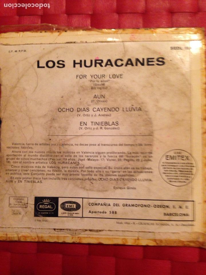 Discos de vinilo: Single &rdquo; LOS HURACANES &rdquo; - Foto 2
