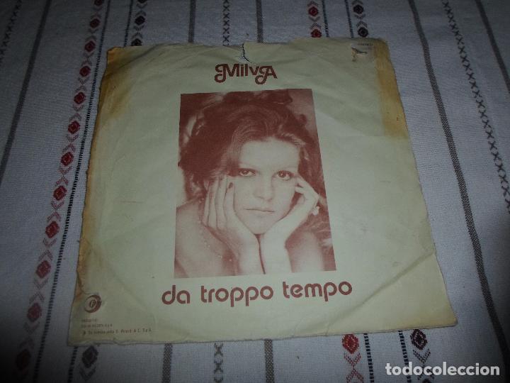 Discos de vinilo: MILVA DA TROPPO TEMPO - Foto 2