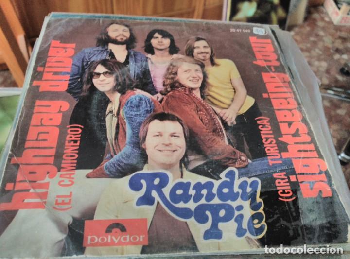 Discos de vinilo: RANDY PIE - HIGHWAY DRIVER / SIGHTSEEING TOUR - Foto 1
