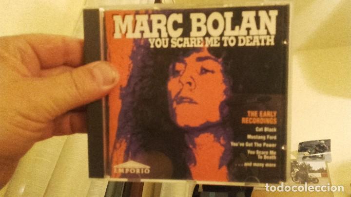 Discos de vinilo: Marc Bolan, You Scare Me To Death, CD - Foto 1