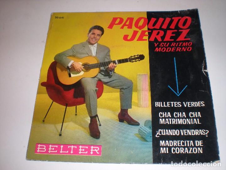 Discos de vinilo: PAQUITO JEREZ Y SU RITMO MODERNO - Foto 1