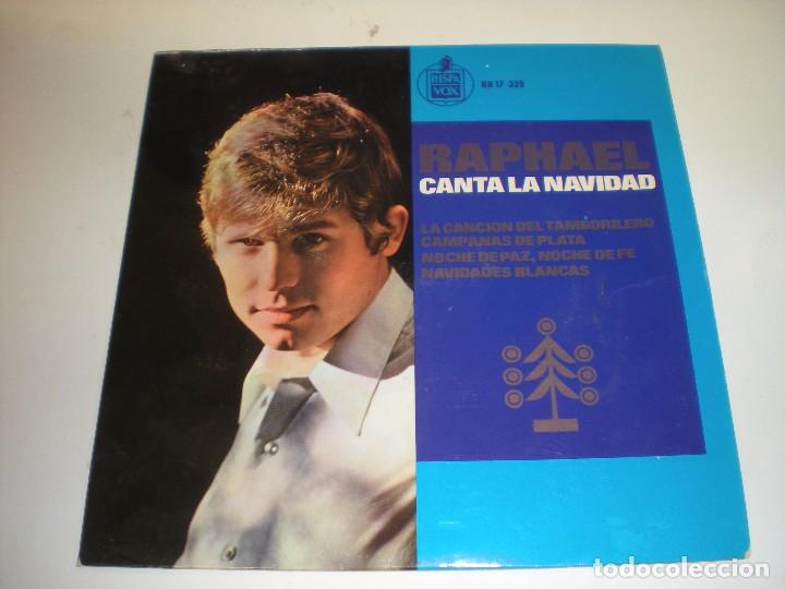 Discos de vinilo: RAPHAEL CANTA A LA NAVIDAD - Foto 1