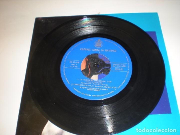 Discos de vinilo: RAPHAEL CANTA A LA NAVIDAD - Foto 3