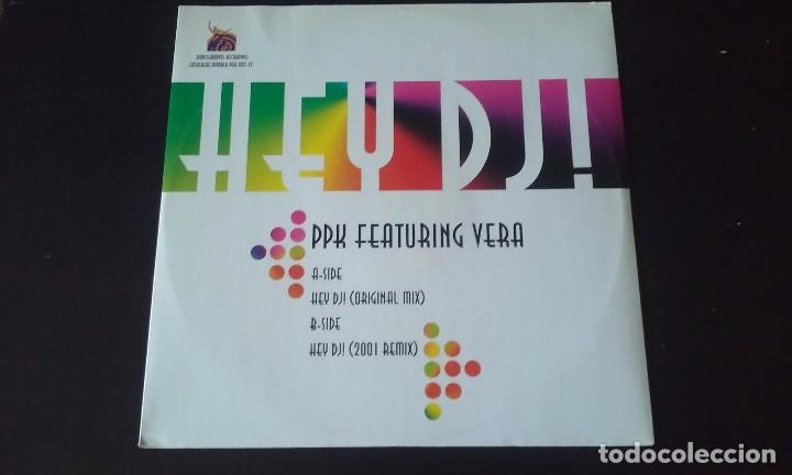 Discos de vinilo: PPK - Hey DJ! (The Remixes) - 2001 - Foto 1