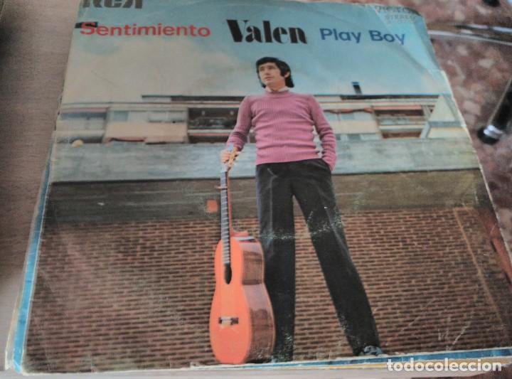 Vinyl-Schallplatten: VALEN / SENTIMIENTO / PLAY BOY (SINGLE PROMO 1972)