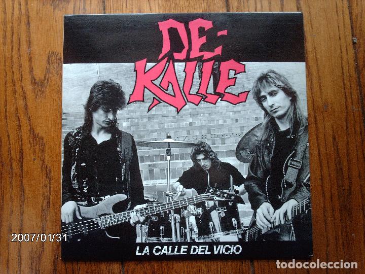 Discos de vinilo: de kalle  -  la calle del vicio - Foto 1