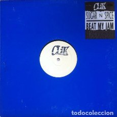 Discos de vinilo: SUGAR 'N' SPICE - BEAT MY JAM . MAXI SINGLE . 1993 CLICK RECORDS . PROMO. Lote 32361097