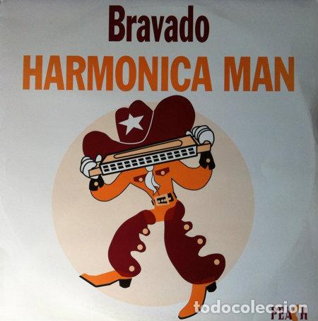 Discos de vinilo: Bravado - Harmonica Man . MAXI SINGLE . 1994 PEACH RECORDS - Foto 1