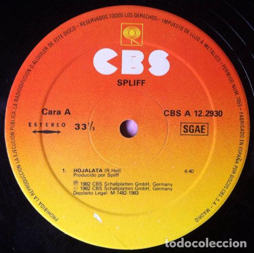 Discos de vinilo: Spliff - HOJALATA . MAXI SINGLE . 1983 CBS - Foto 1