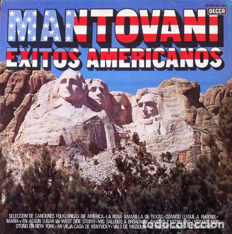 Discos de vinilo: MANTOVANI - EXITOS AMERICANOS . LP . 1981 DECCA . 6399252 - Foto 1